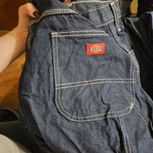 Dickies Men's Dark Blue Relaxed Jeans